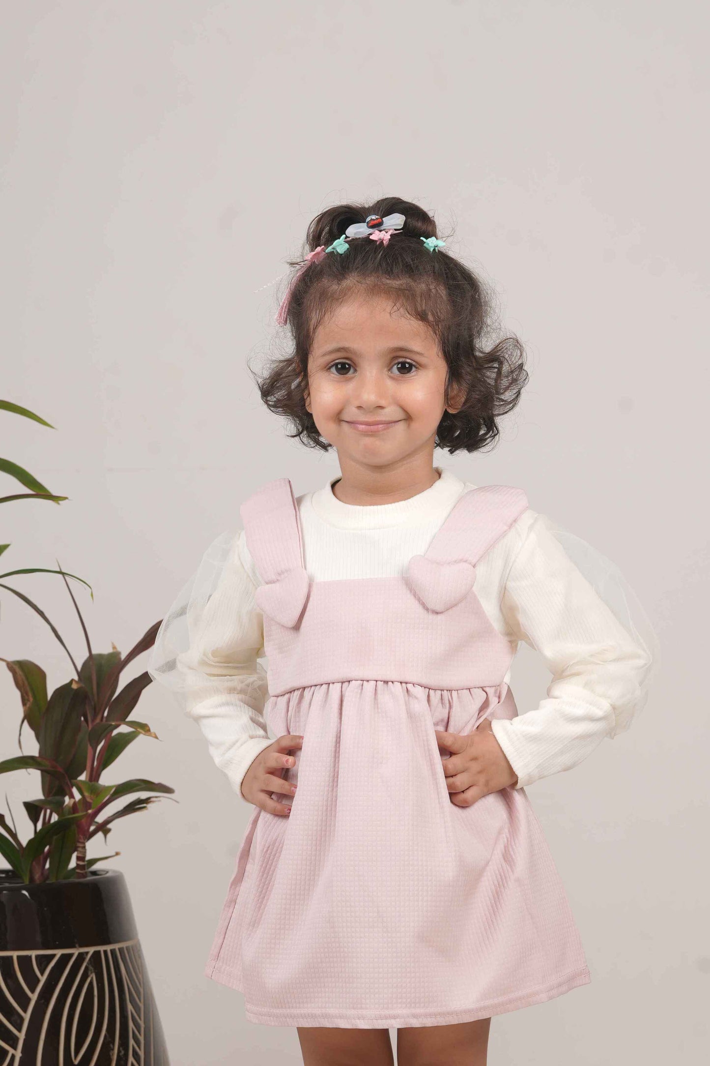 Girls’ Pink Frock – Stylish Party & Everyday Wear Dress