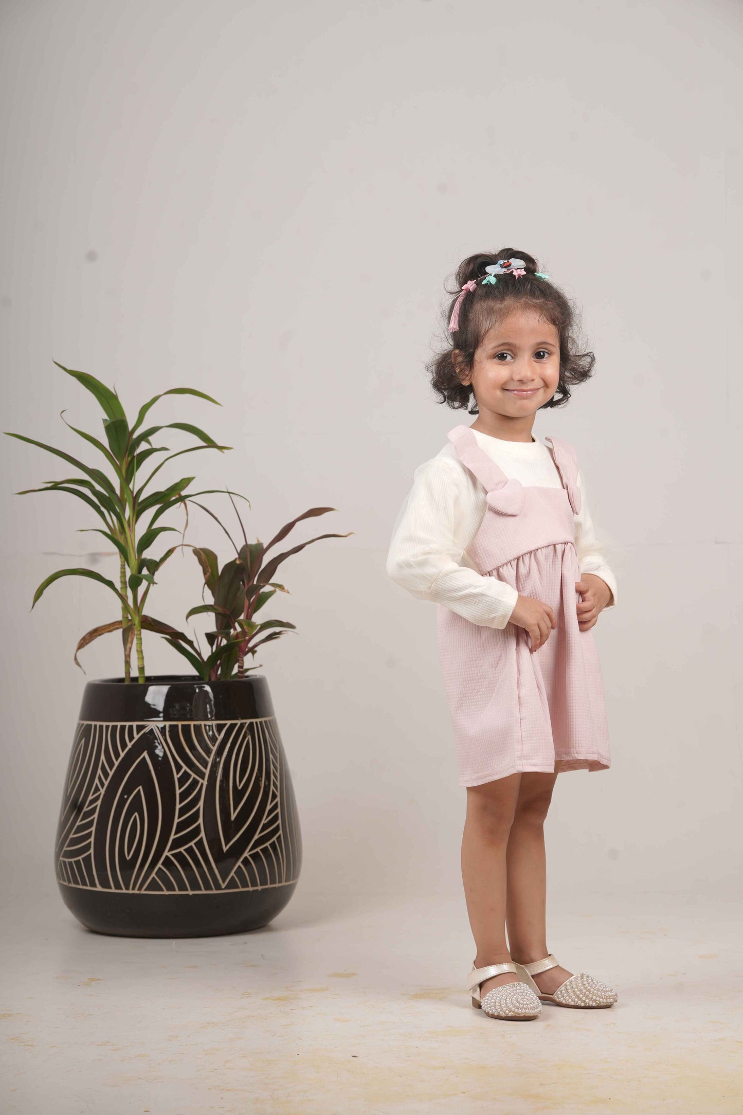 Girls’ Pink Frock – Stylish Party & Everyday Wear Dress