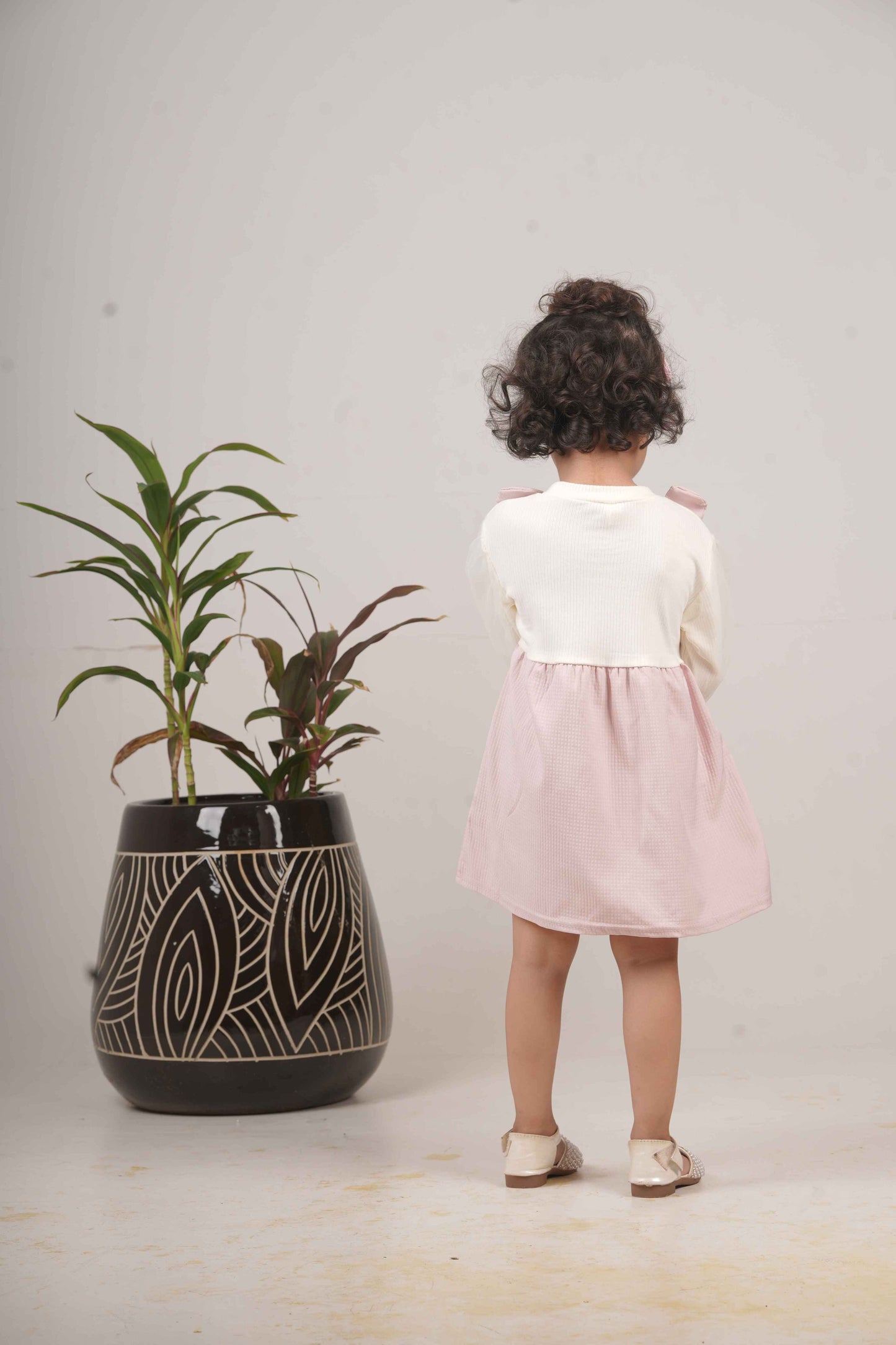 Girls’ Pink Frock – Stylish Party & Everyday Wear Dress